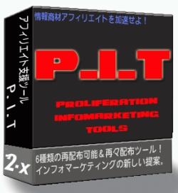 「全自動Ping送信ツール」Pingool特典　新型インフォマーケティングツールP.I.T【再配布可】